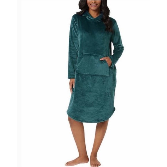 32 Degree New Womens Velour Hooded Lounger NWT Size Small/ Medium - Picture 1 of 15
